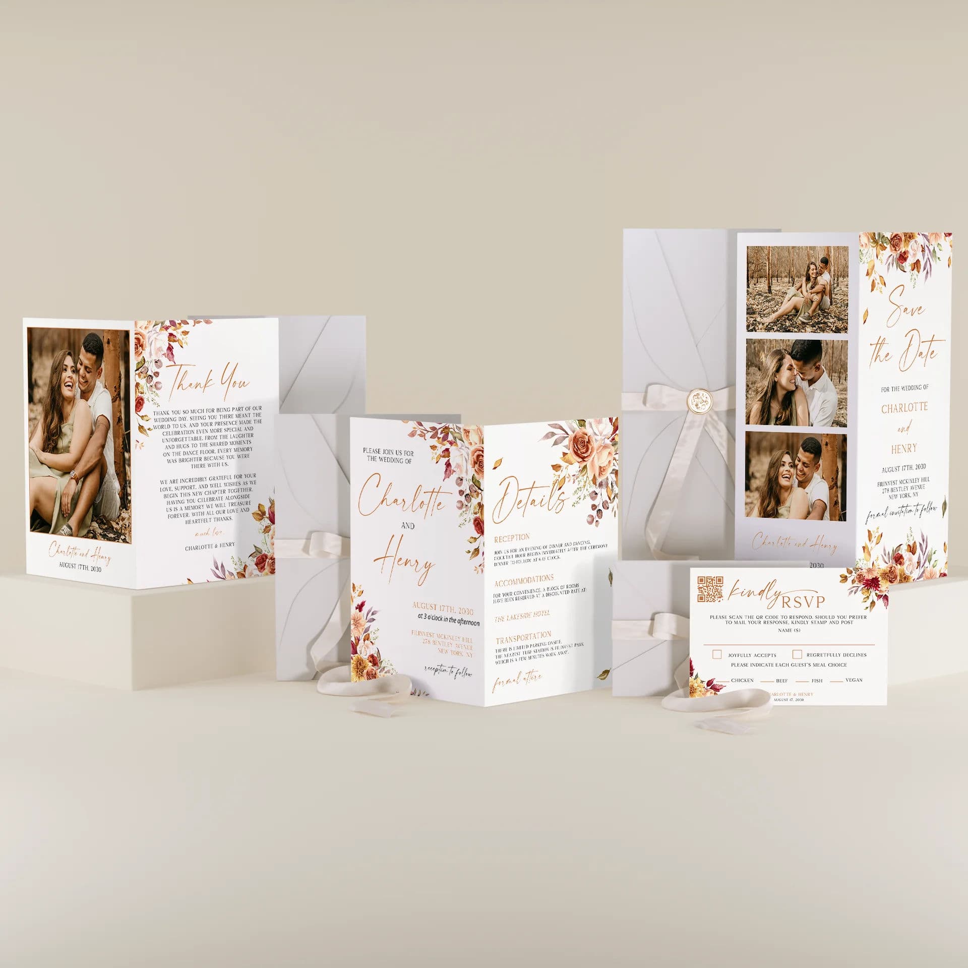 Dusk — Wedding Invitation Bundle