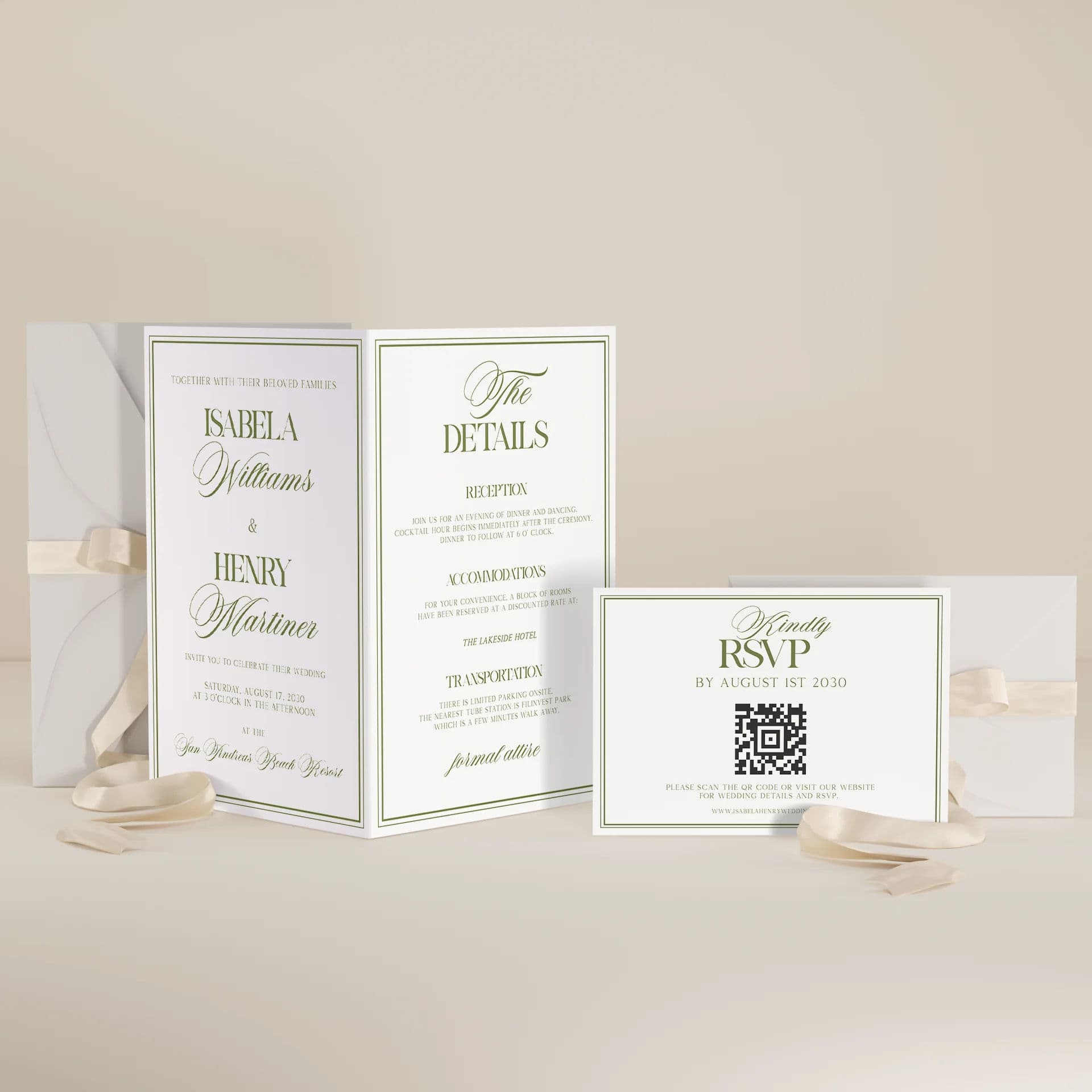 Heirloom — Wedding Invitation Kit